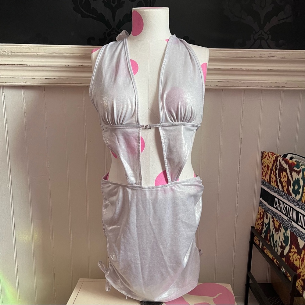 New Pink Brand Cut Out Dress